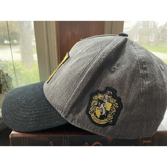 Harry Potter Hogwarts Hat Cap Strap Back Adjustable Embroidered Baseball Cap - Picture 3 of 9